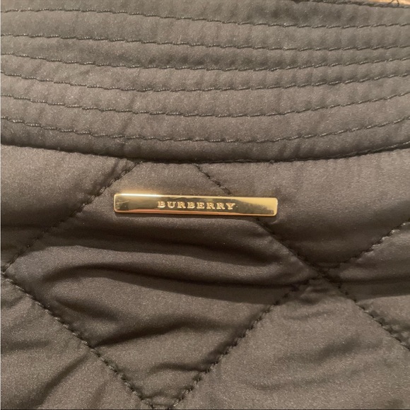 Burberry Black Quilted Jacket XS - Picture 4 of 6